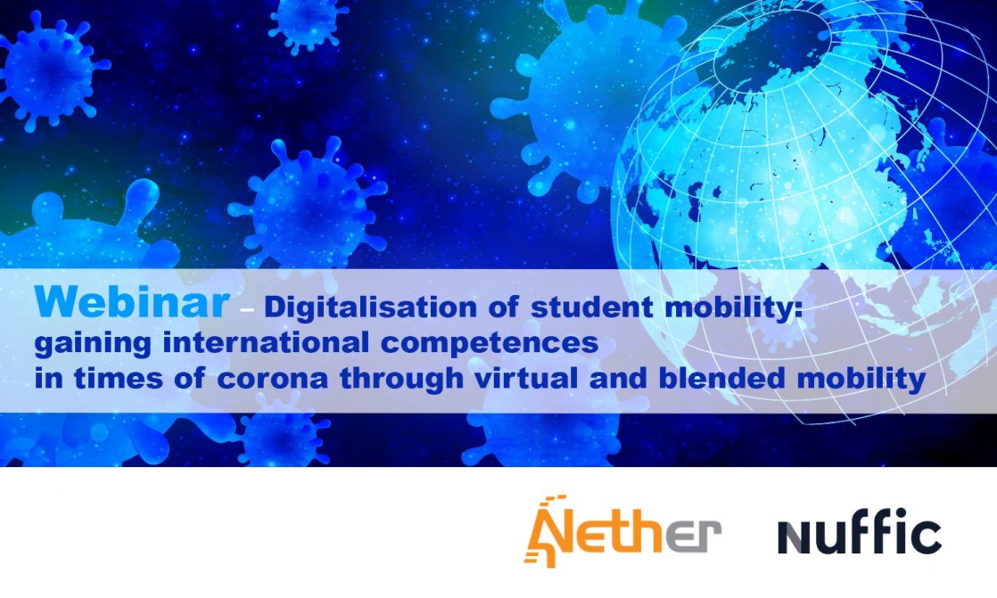 Webinar – Digitalisation of student mobility: gaining international competences in times of corona through virtual and blended mobility