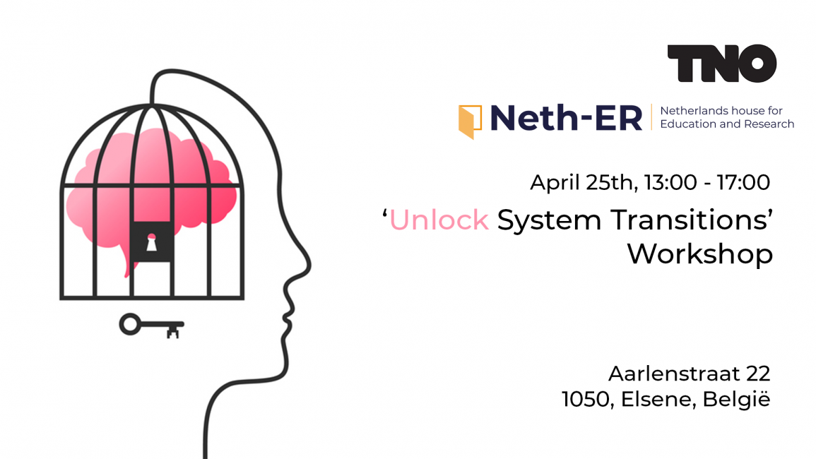 Invitation for event on April 25: ‘UNLOCK System Transitions Workshop’